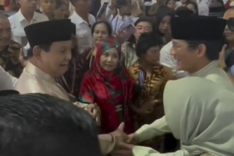 Sandiaga Uno Bawa Keluarga ke Silaturahmi Bersama Prabowo di Istana Negara