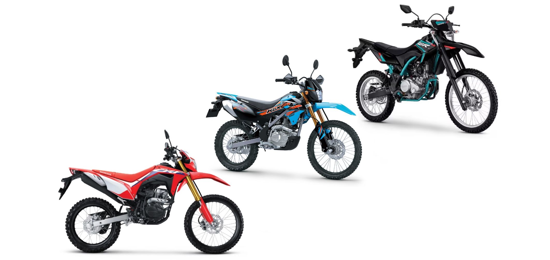 Update Harga KLX150, CRF150L dan WR155R, Cari yang Murah Pilih Tipe Ini
