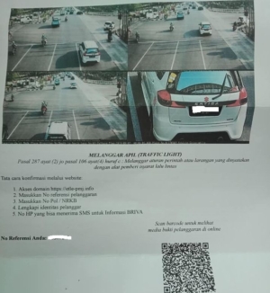 Denda Pertama Belum Terbayar Diterkam Tilang Elektronik Lagi, Lolos atau Bayar Double?