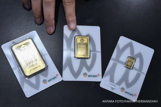 Harga Emas Antam Logam Mulia Kini Meningkat Rp 23.000 per Gram, Cek di Sini!